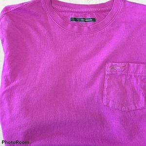 Greg Norman Pink Pocket T-shirt